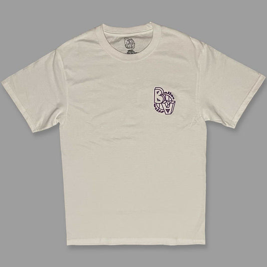 Baller Attire T-shirt White/Purple