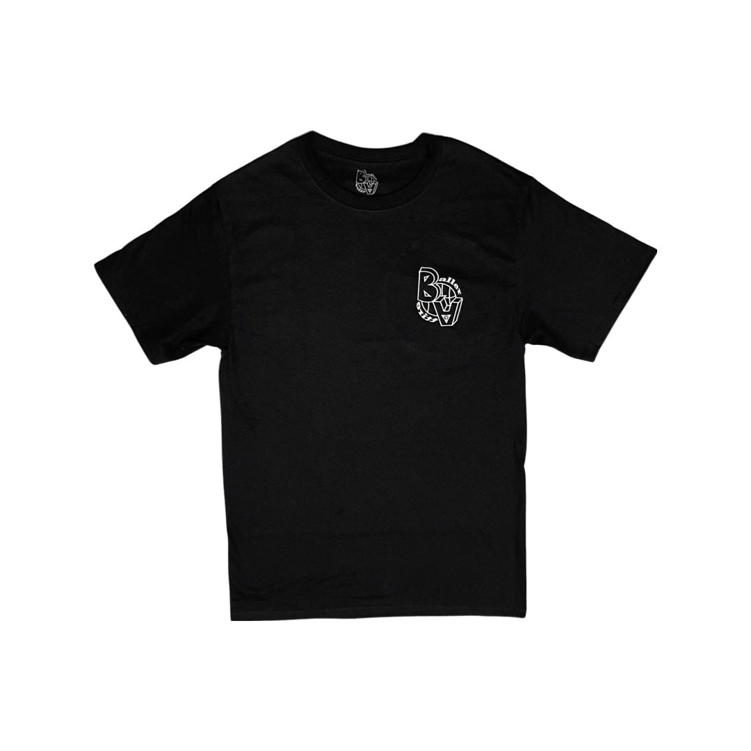 Baller Attire T-SHIRT BLACK/WHITE