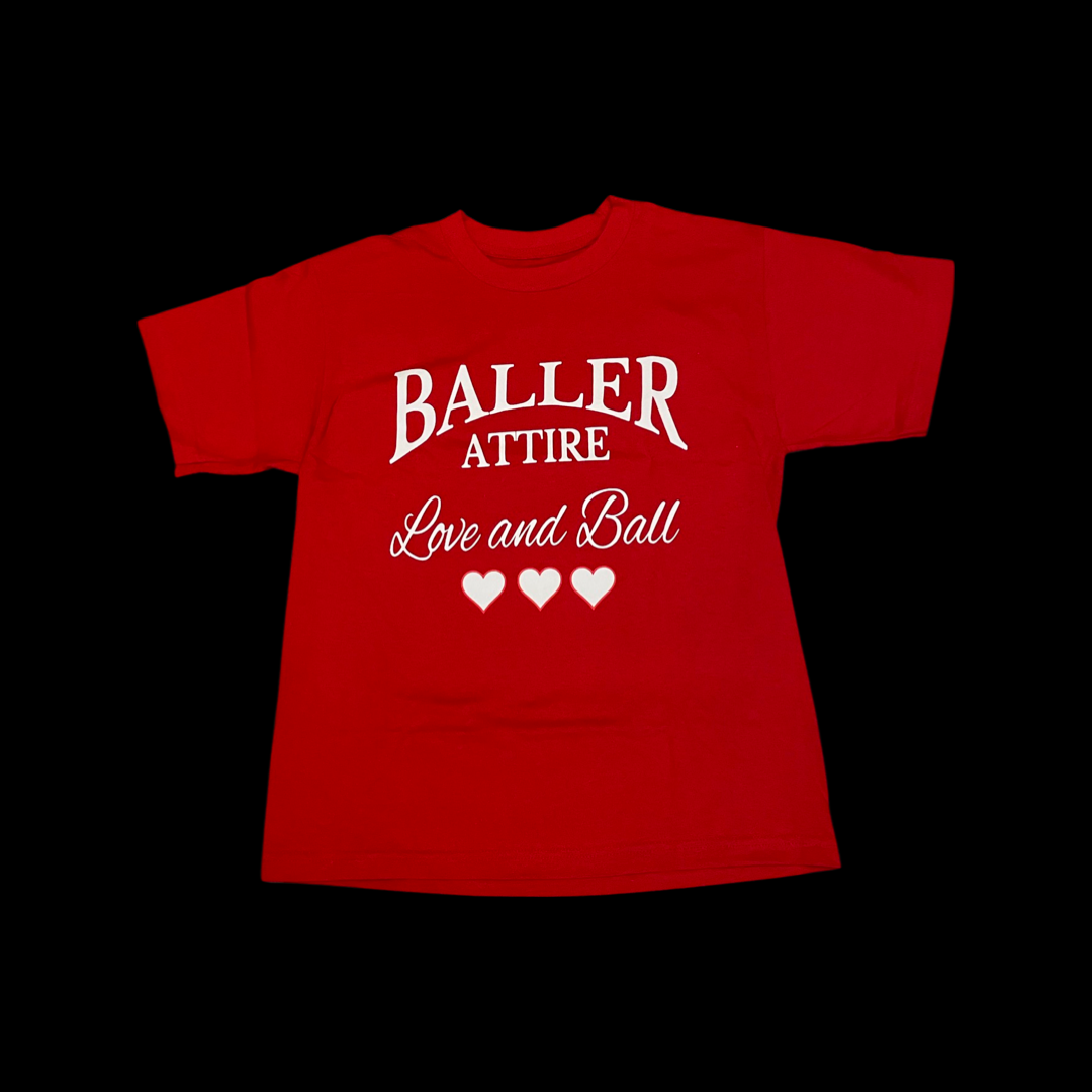 Love & Ball T-Shirt Red